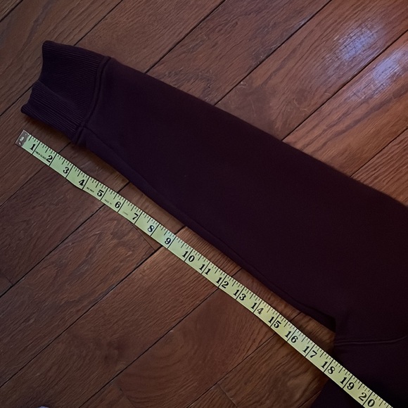 Carhartt maroon Sherpa lined hoodie sweatshirt size Medium - Picture 15 of 16